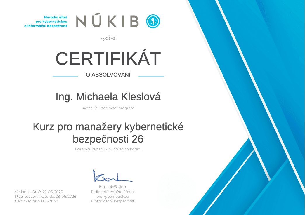 Manažer kybernetické bezpečnosti